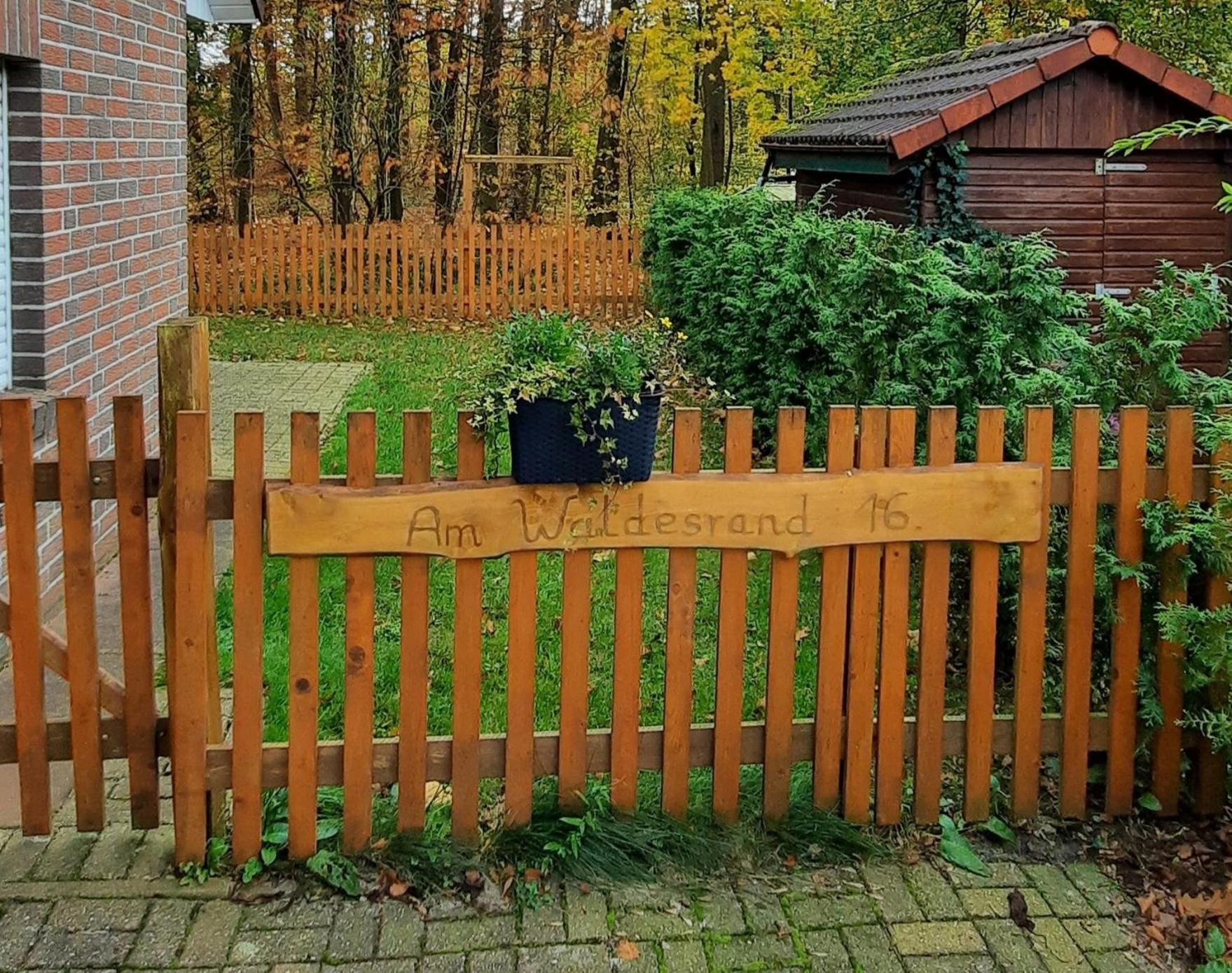 "Am Waldesrand" Re16 Villa Sögel Eksteriør bilde
